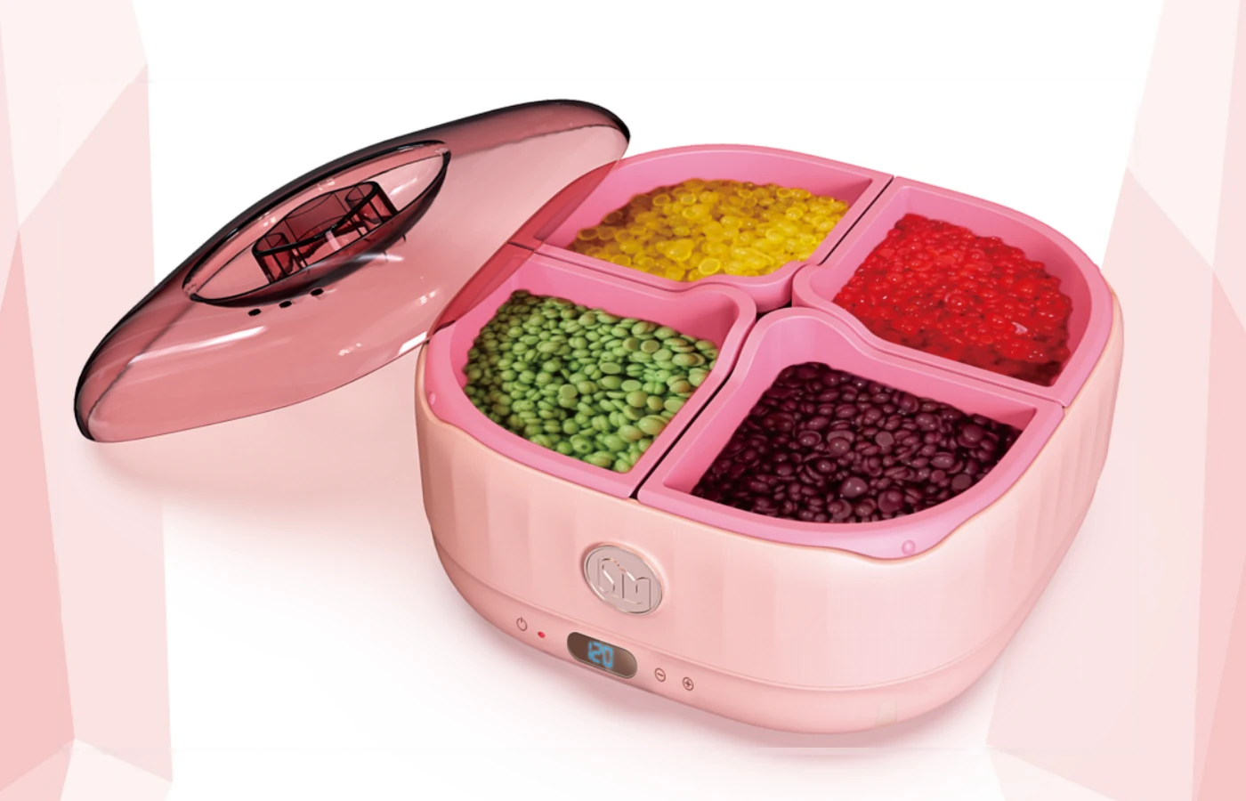 WAXLUXE multi-pot wax heater
