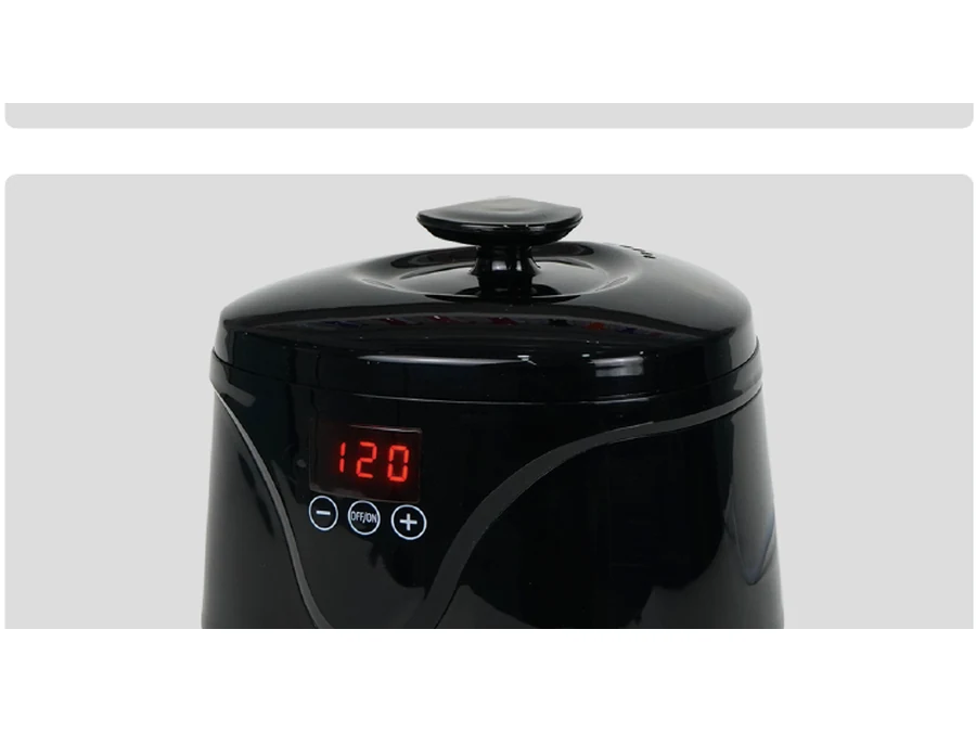Black Digital Wax Heater 500ml